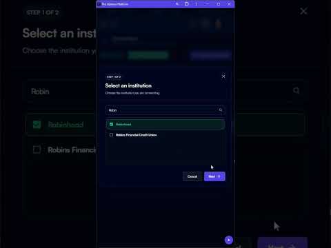 PoP Tutorial - Connect Accounts